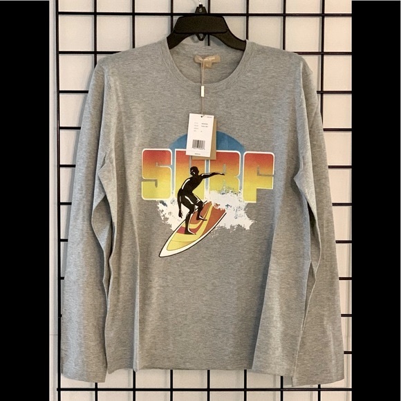 “HOST PICK” Michael Kors Collection Cotton Surf Sweater Tee - Picture 3 of 5